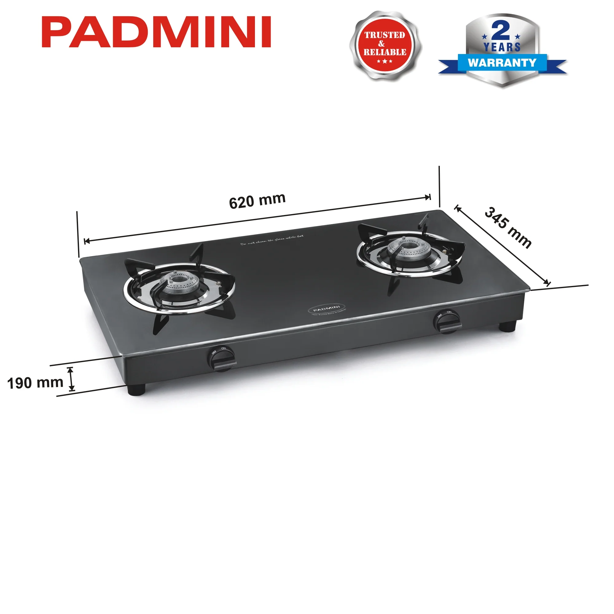 PADMINI 2 Burner Cooktop 2GT Prima - Image 5