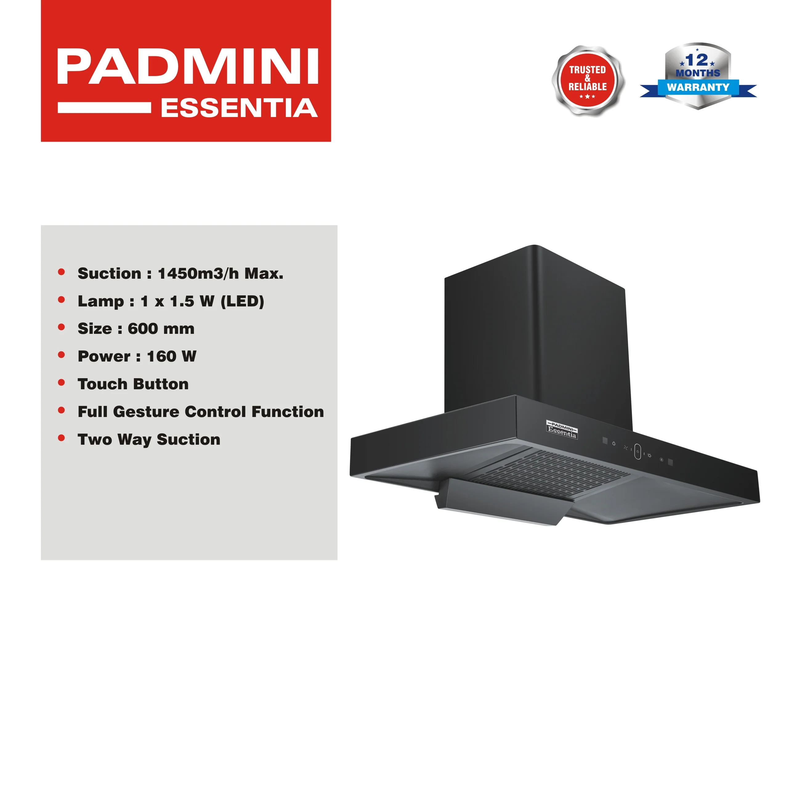 PADMINI Electric Chimney Turbo - Image 3