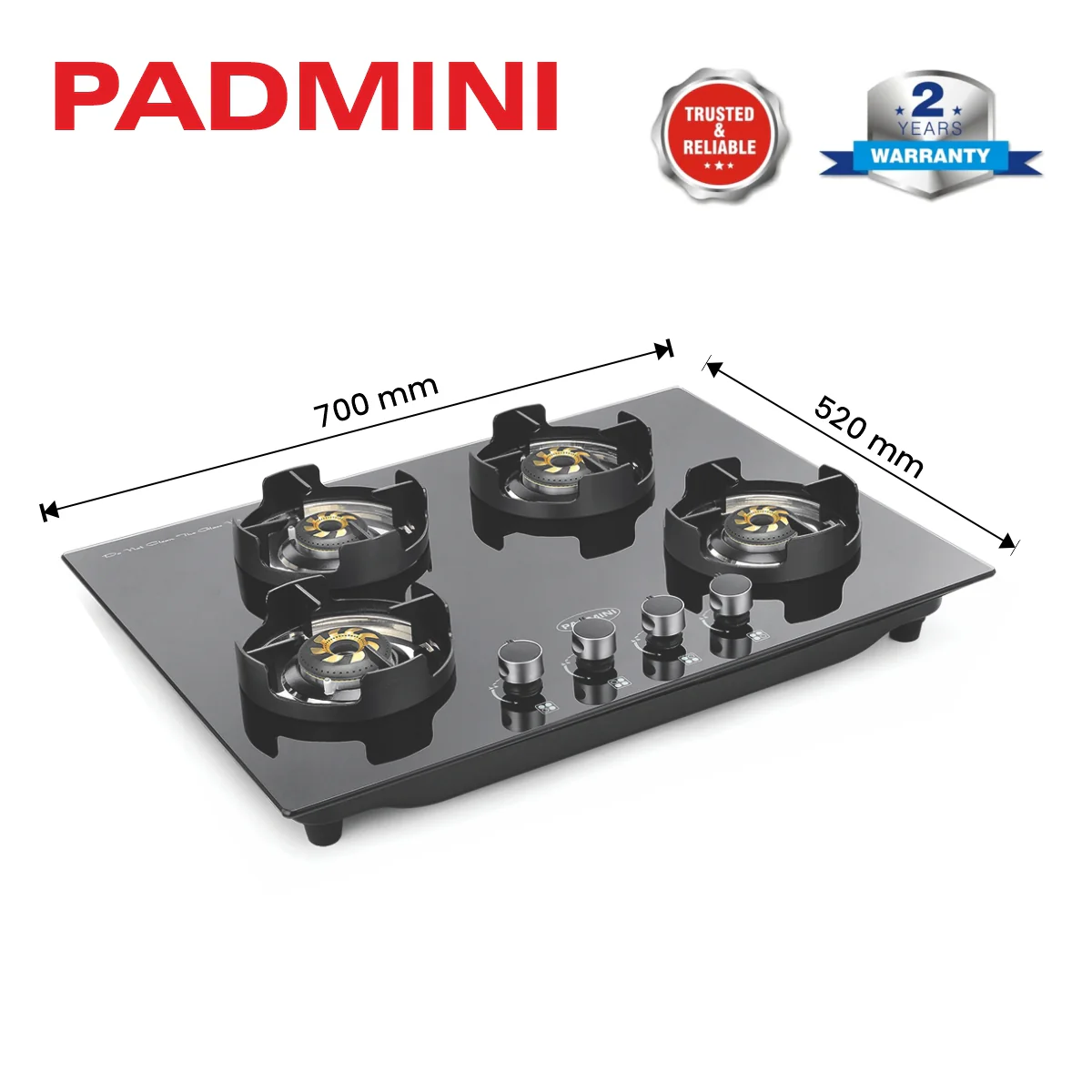 PADMINI Gas Hob 400 GL IB - Image 10