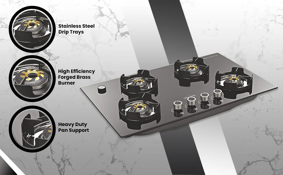 PADMINI Gas Hob 401 GL IB - Image 5