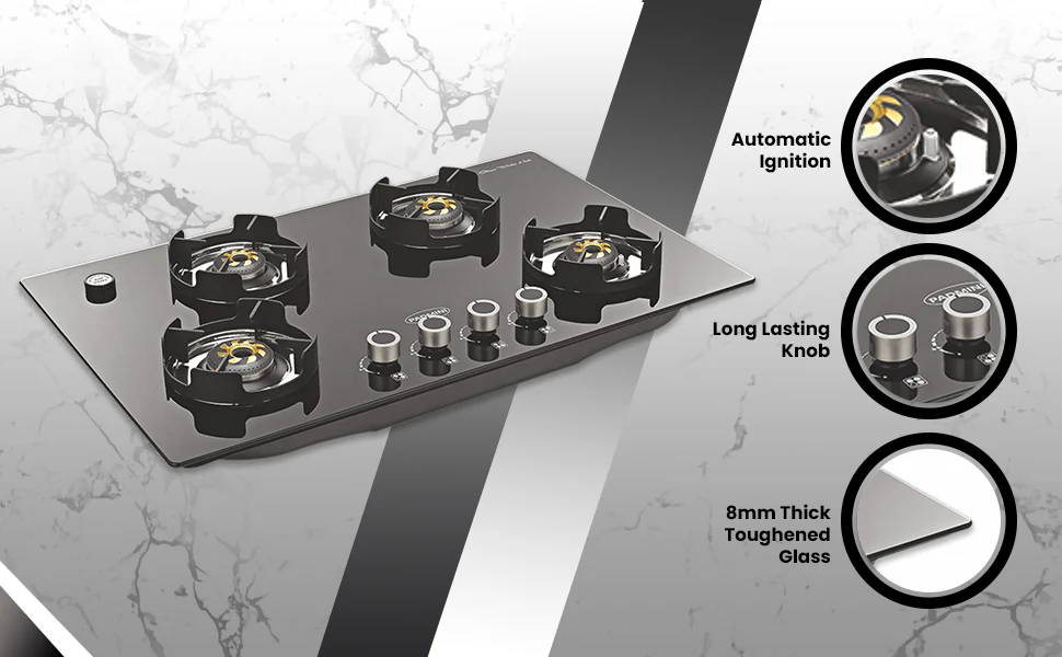 PADMINI Gas Hob 401 GL IB - Image 6
