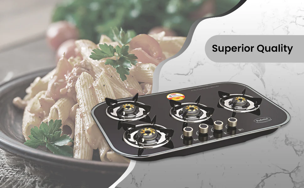 PADMINI Gas Hob 402 GL IB - Image 7