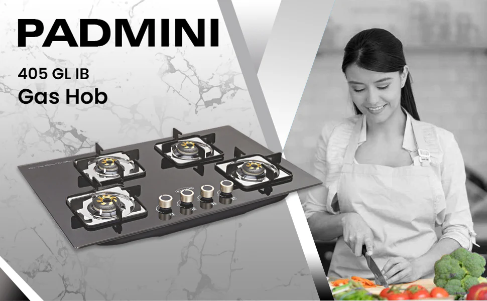 PADMINI Gas Hob 405 GL IB - Image 3