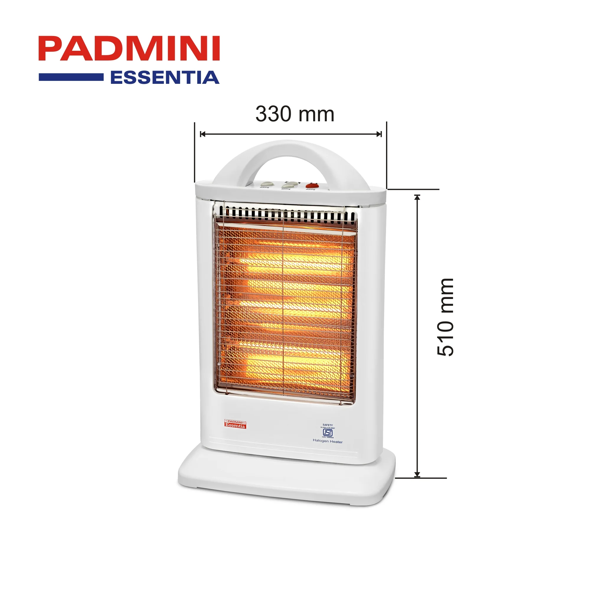 PADMINI Halogen Heater Trylo 1200 - Image 3
