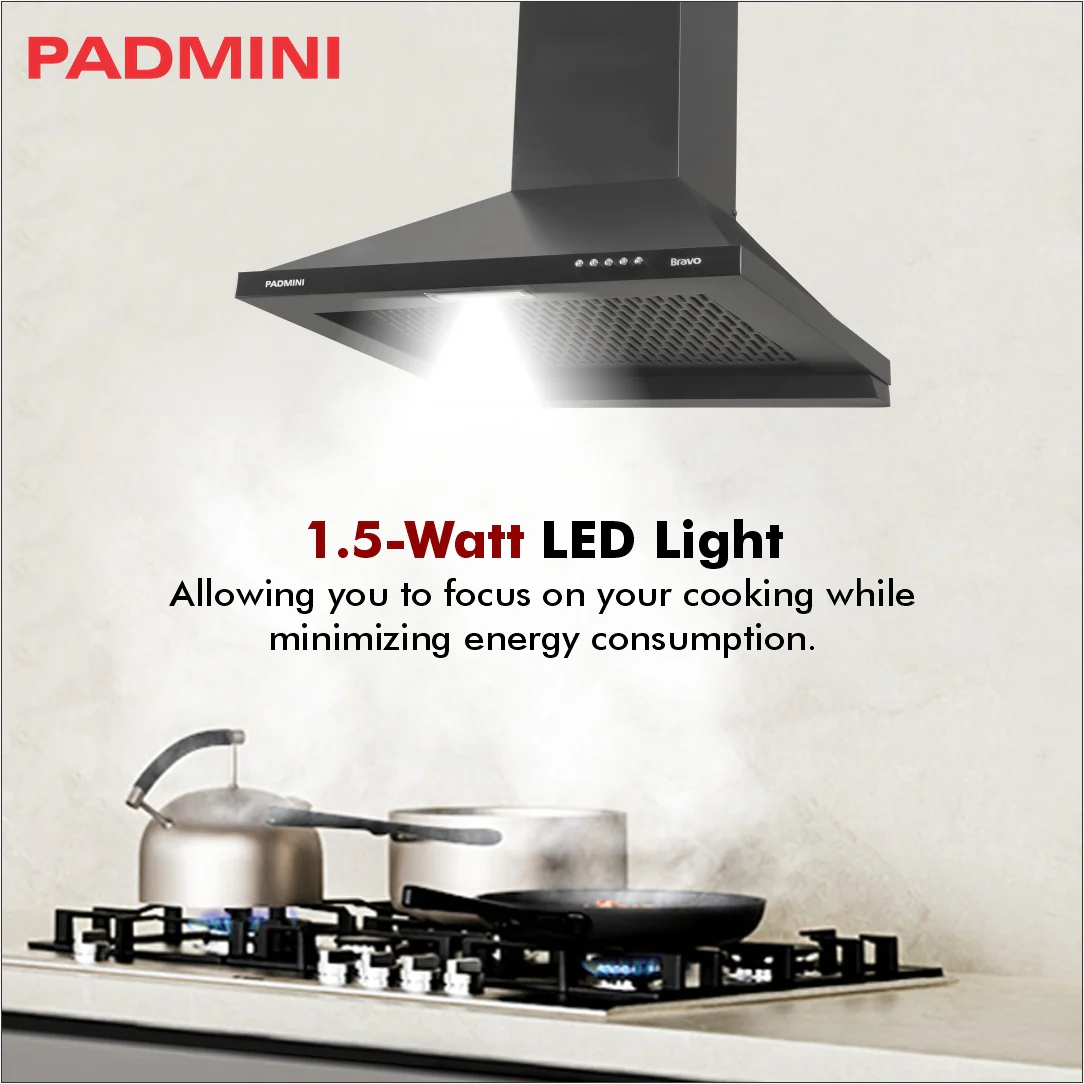 PADMINI Electric Chimney Bravo 60 FL (FILTERLESS) - Image 3